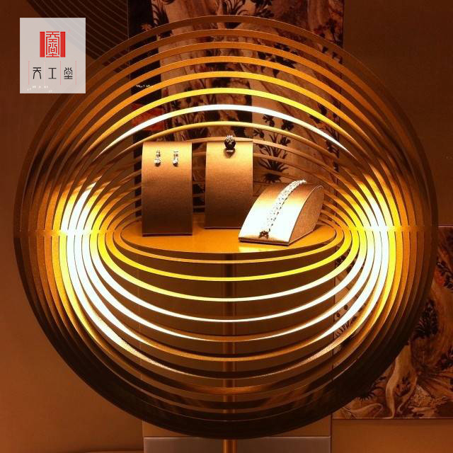 珠寶櫥窗燈光設計
