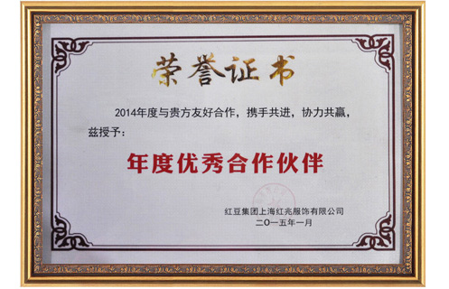 優秀合作伙伴